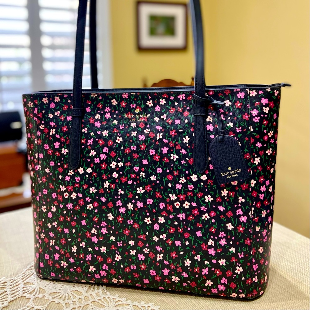 Kate Spade “Splendid Ditsy” Medium Tote